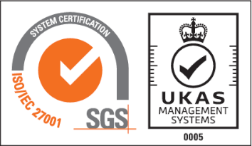 Certifikacijska markica ISO 27001 (SGS)