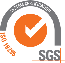 Certifikacijska markica ISO 18295 (SGS)